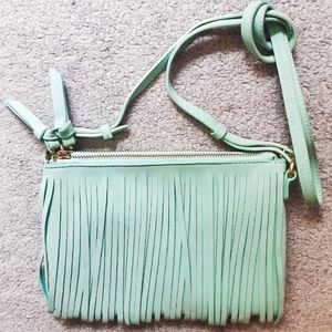 2 for $15 Faux Suede Fringe Crossbody Bag